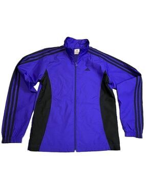 ADIDAS Lightweight Activewear Spring Track Running Jacket - Womens Small